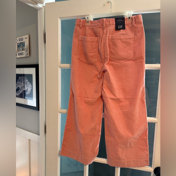 Coral Wide-Leg Corduroy Pants - Picture 4 of 6